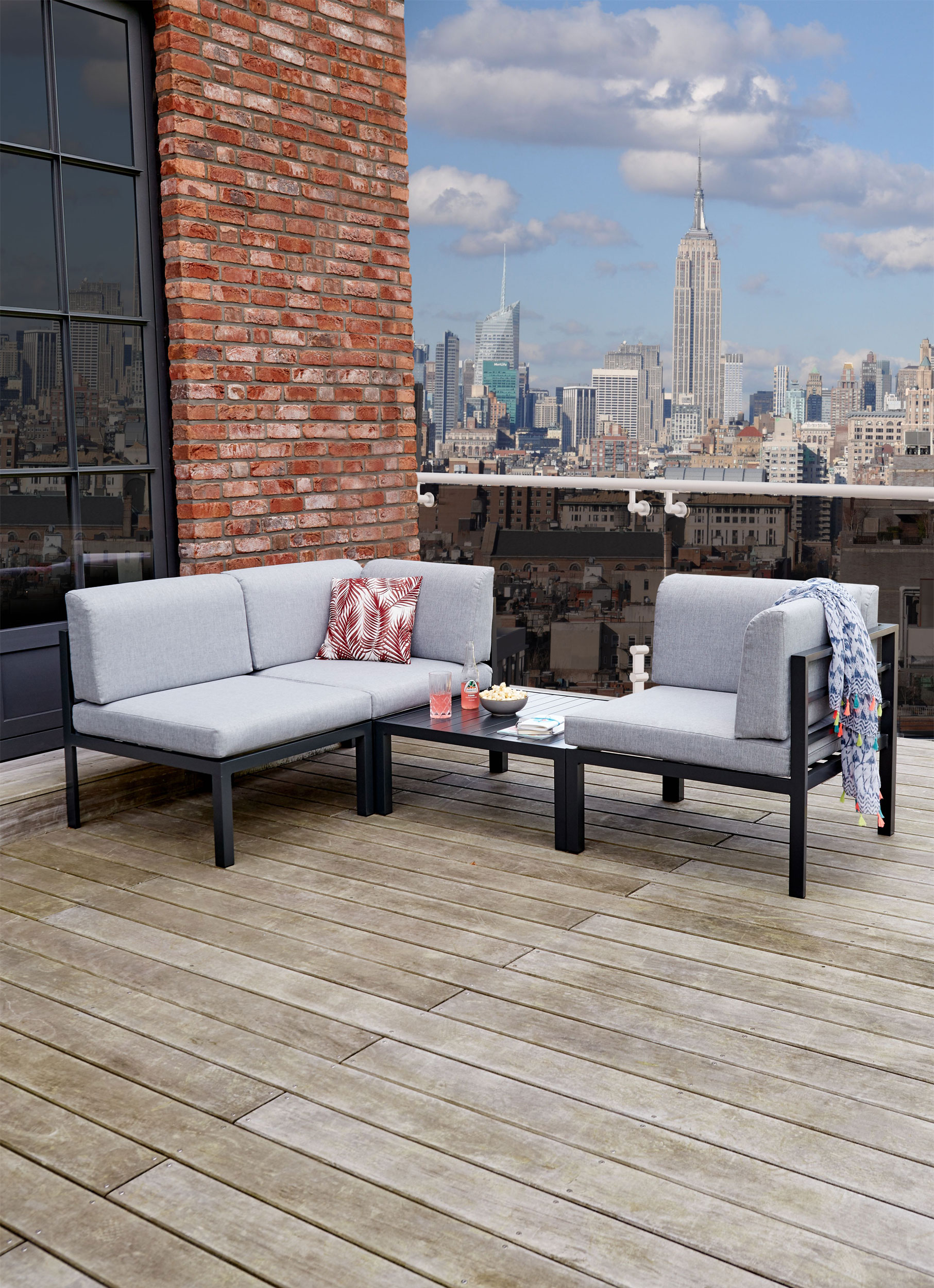 OUTDOOR Gartenlounge Eckelement image number 6