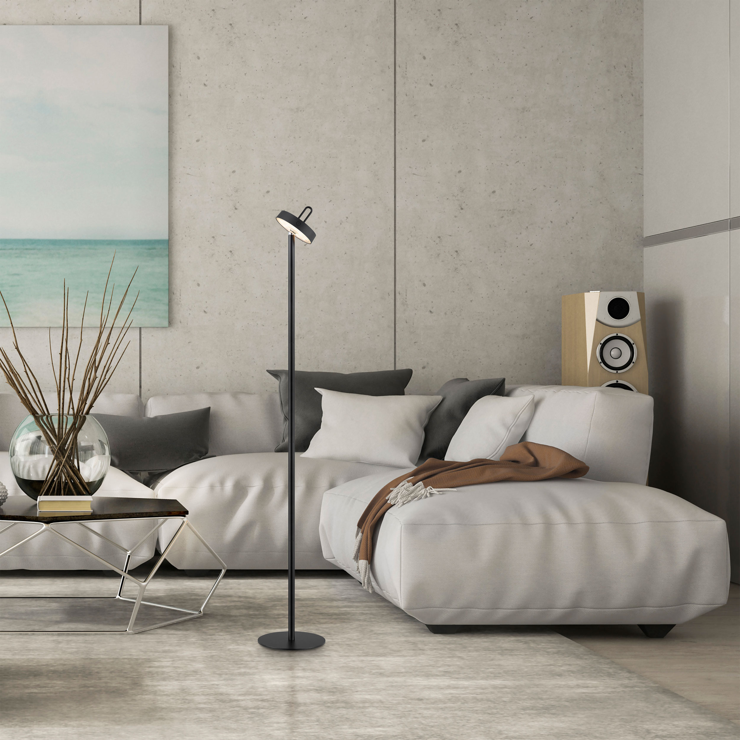 JUST LIGHT LED-Akku-Stehleuchte 1flg image number 8