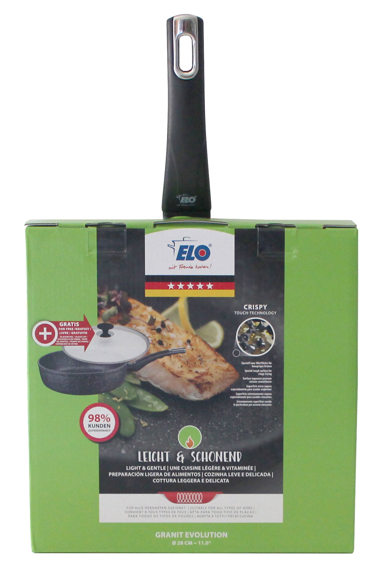 Elo Schmorpfanne m. Deckel 28cm image number 3