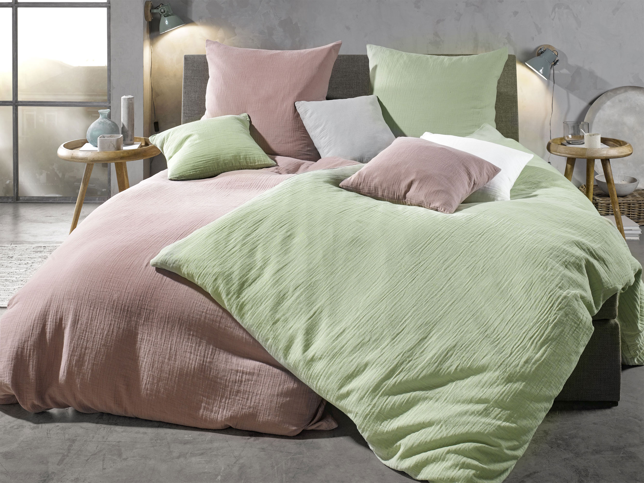 casa NOVA Musselin Bettw&auml;sche image number 3