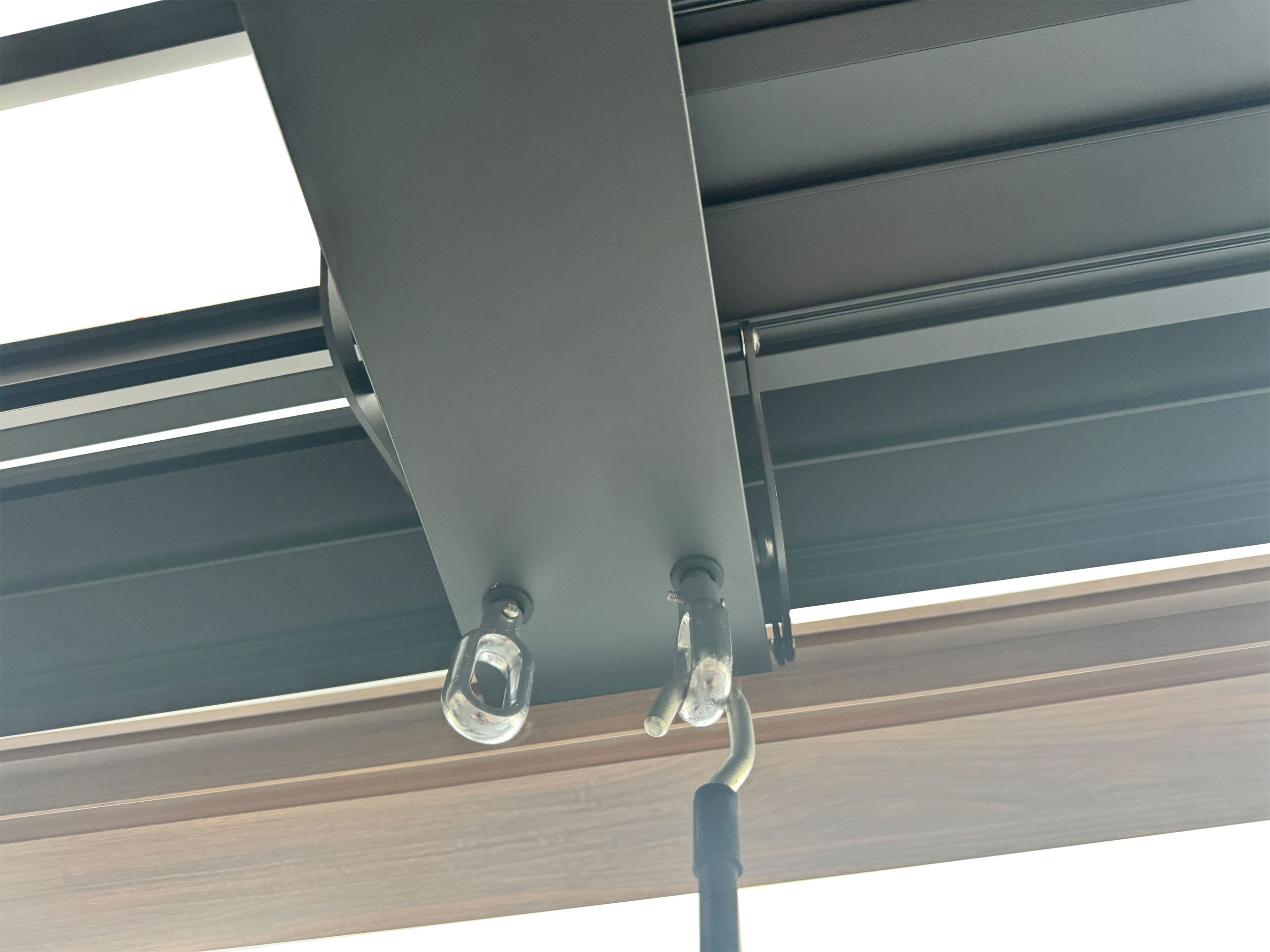 OUTDOOR Gartenpavillon 3x4 m Teakoptik image number 4