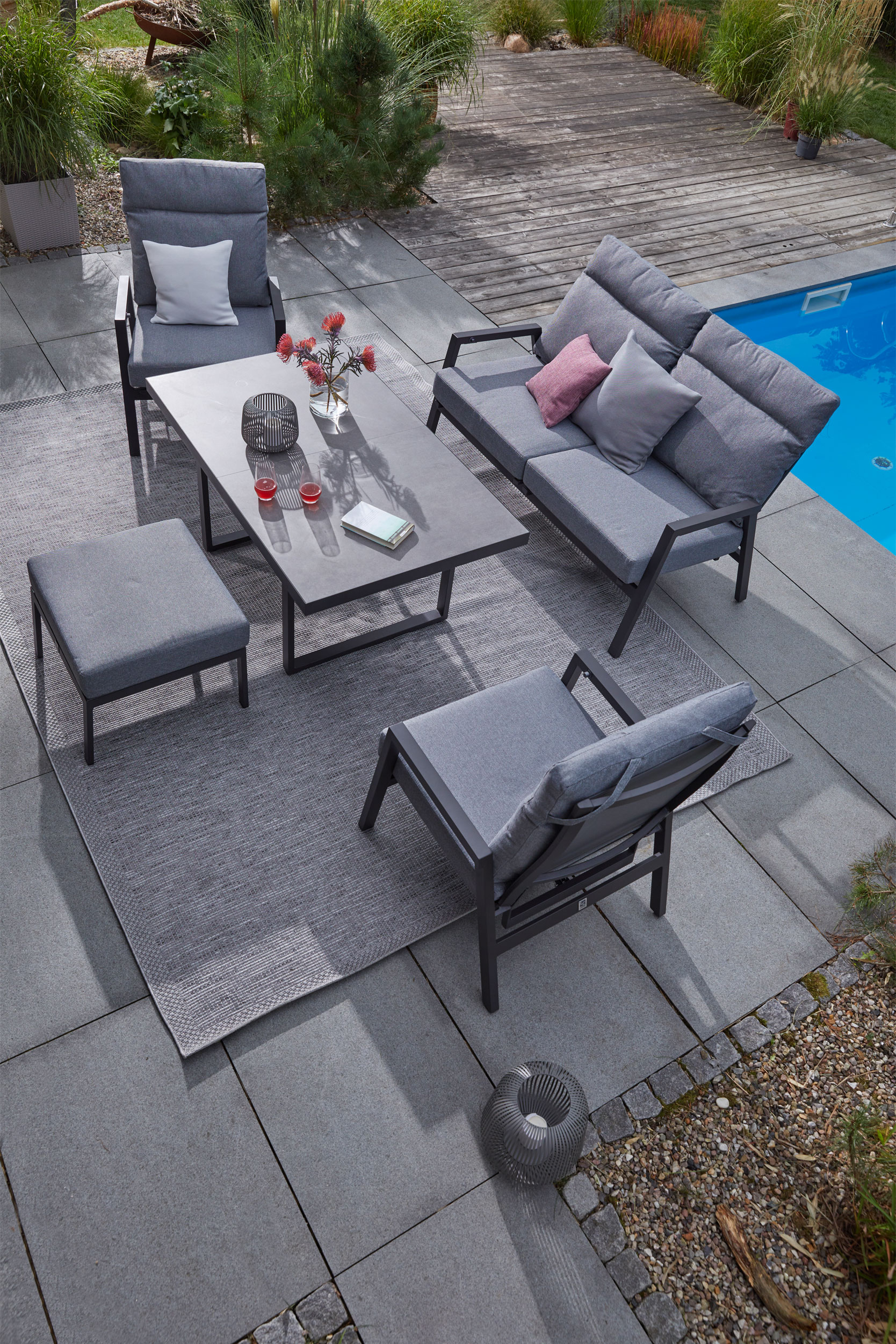 OUTDOOR Gartensessel Alu image number 4