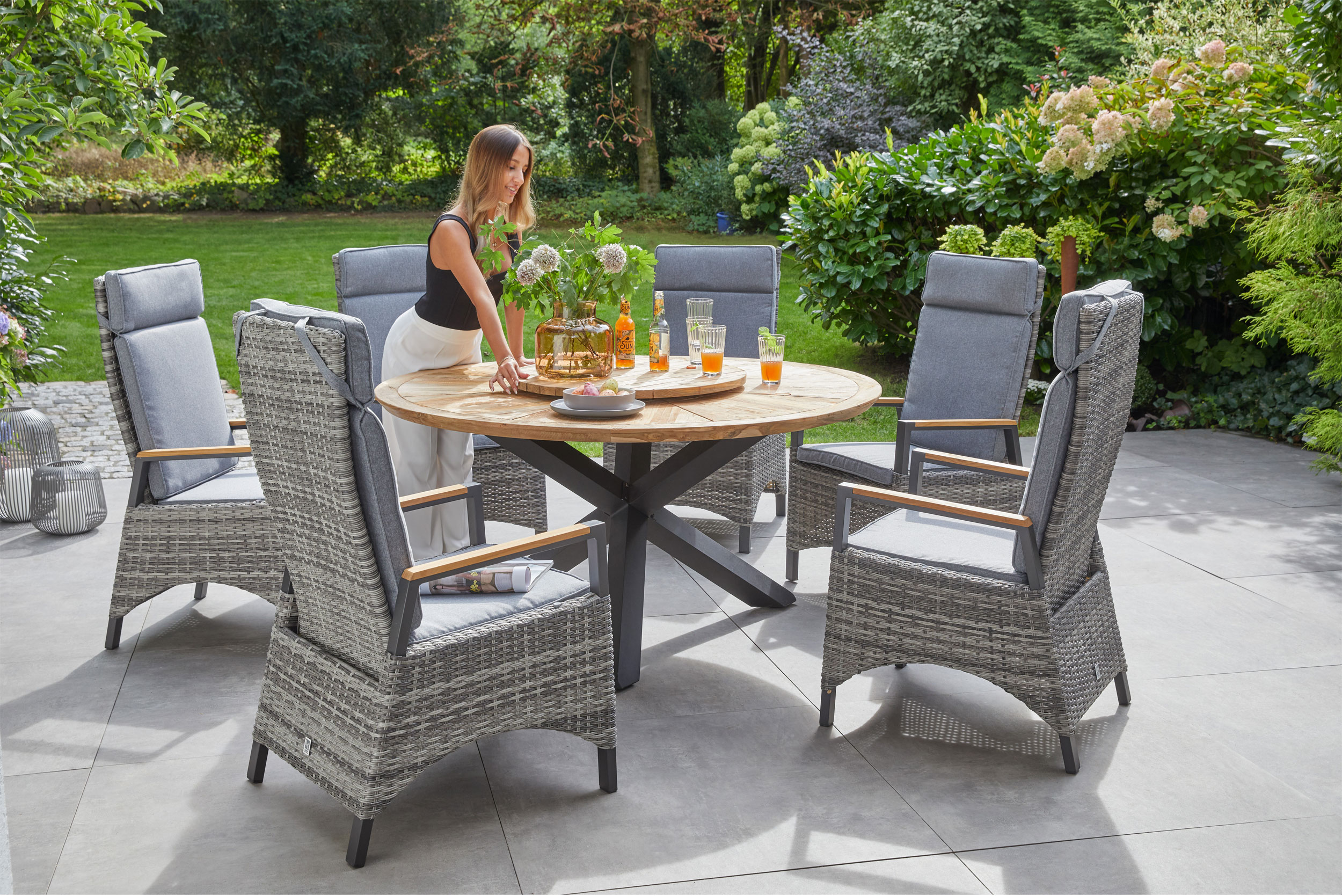 OUTDOOR Gartensessel R&uuml;ckenverstellung image number 3