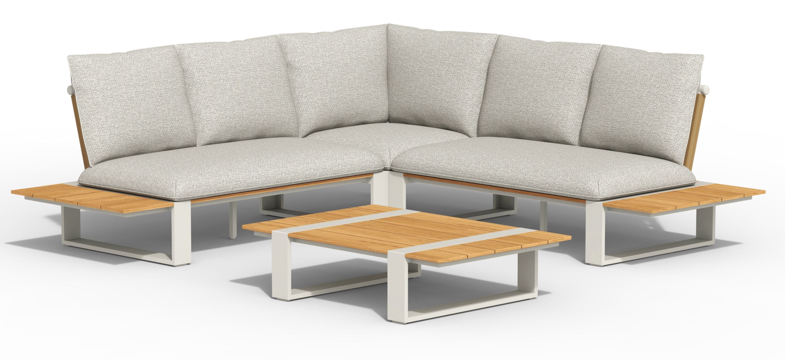 TIERRA OUTDOOR Gartenlounge Set Alu/Teak image number 1