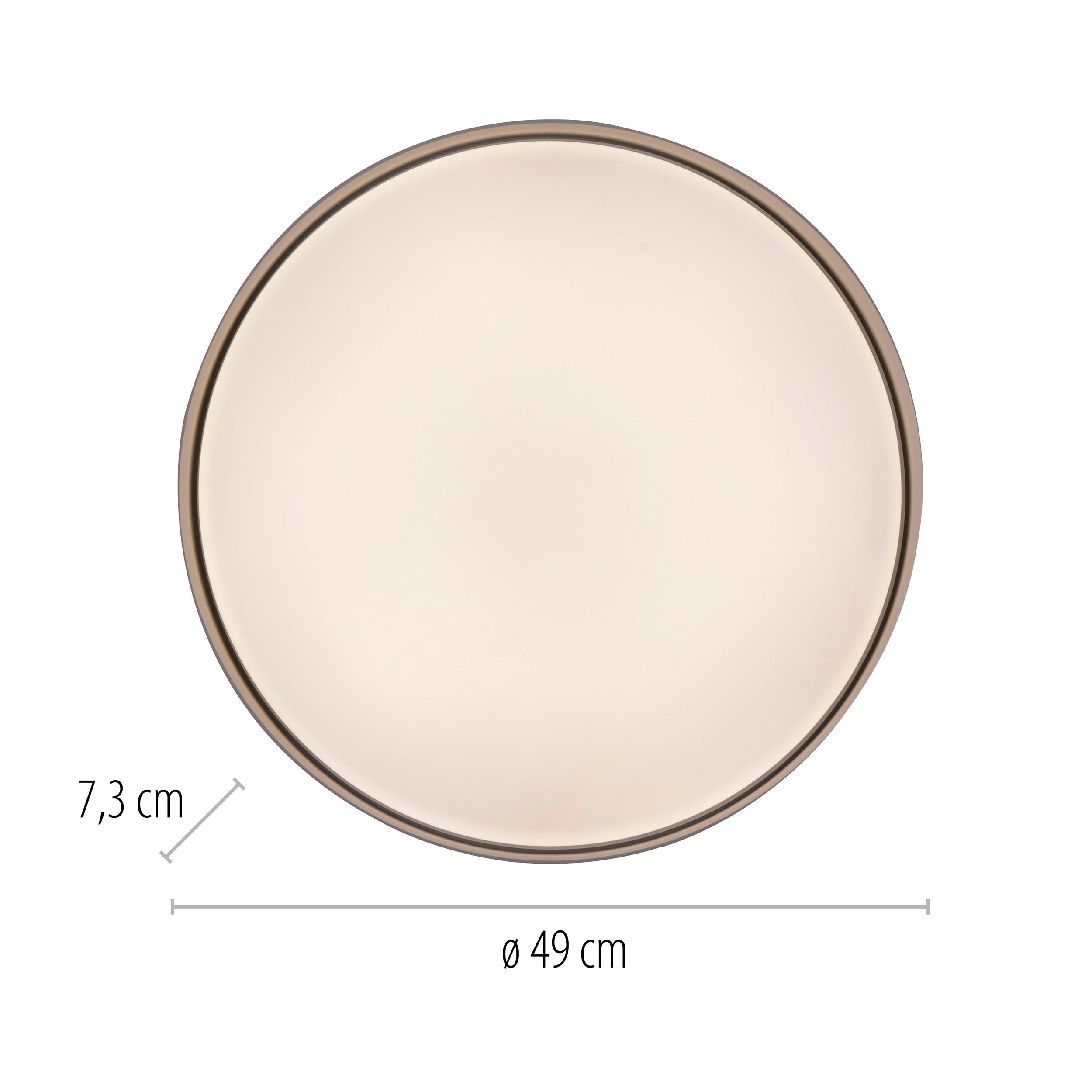 JUST LIGHT LED-Deckenleuchte 1flg image number 2