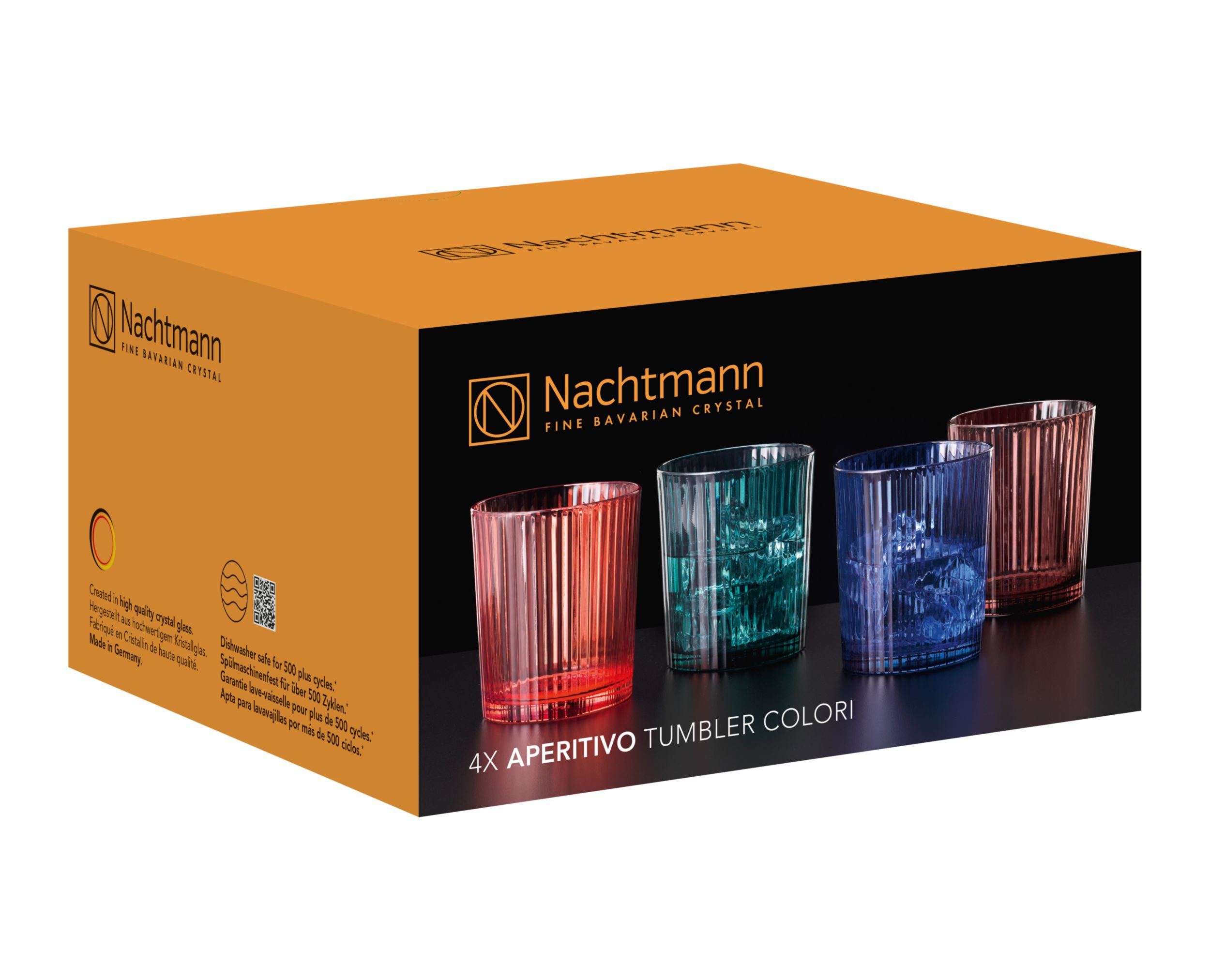 Nachtmann 4er Becherset Colori image number 1