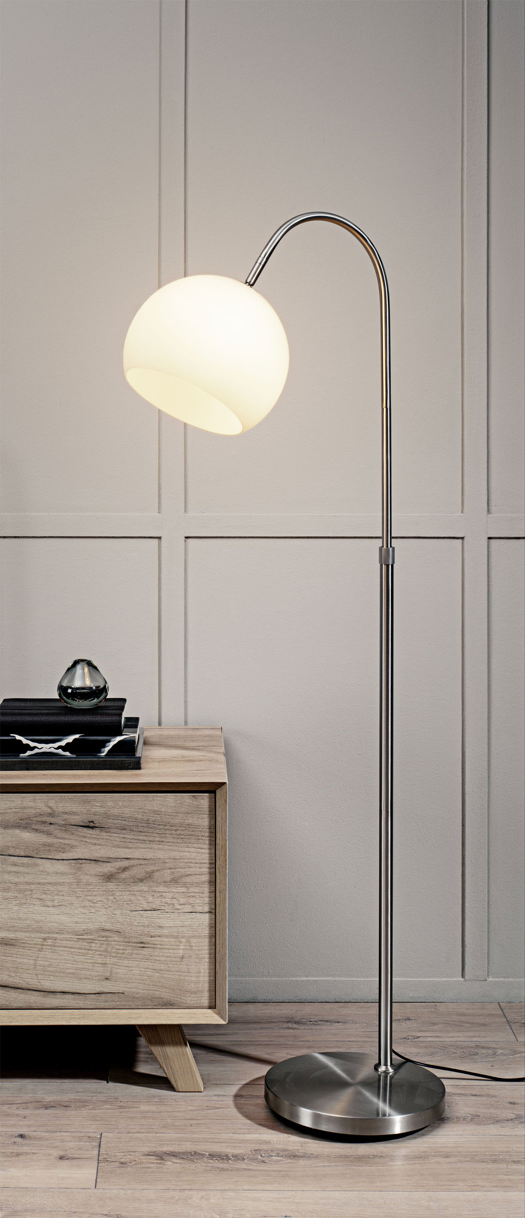 casa NOVA casa Nova Bogenstehleuchte image number 2