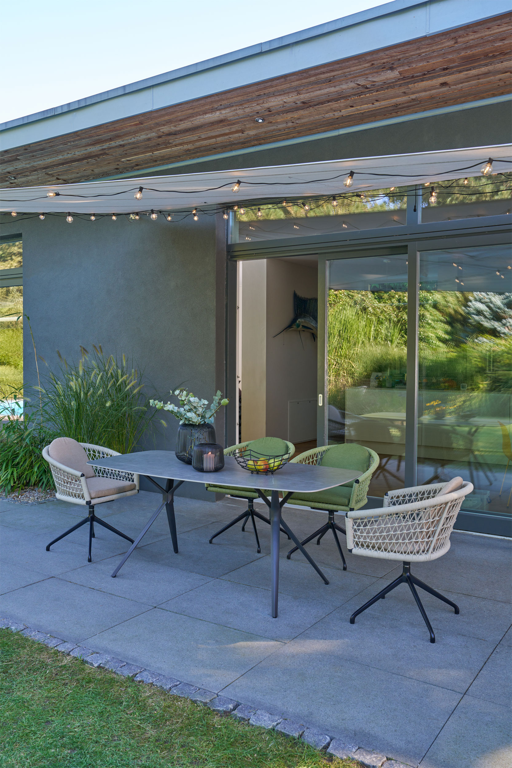 OUTDOOR Gartensessel drehbar Rope image number 4