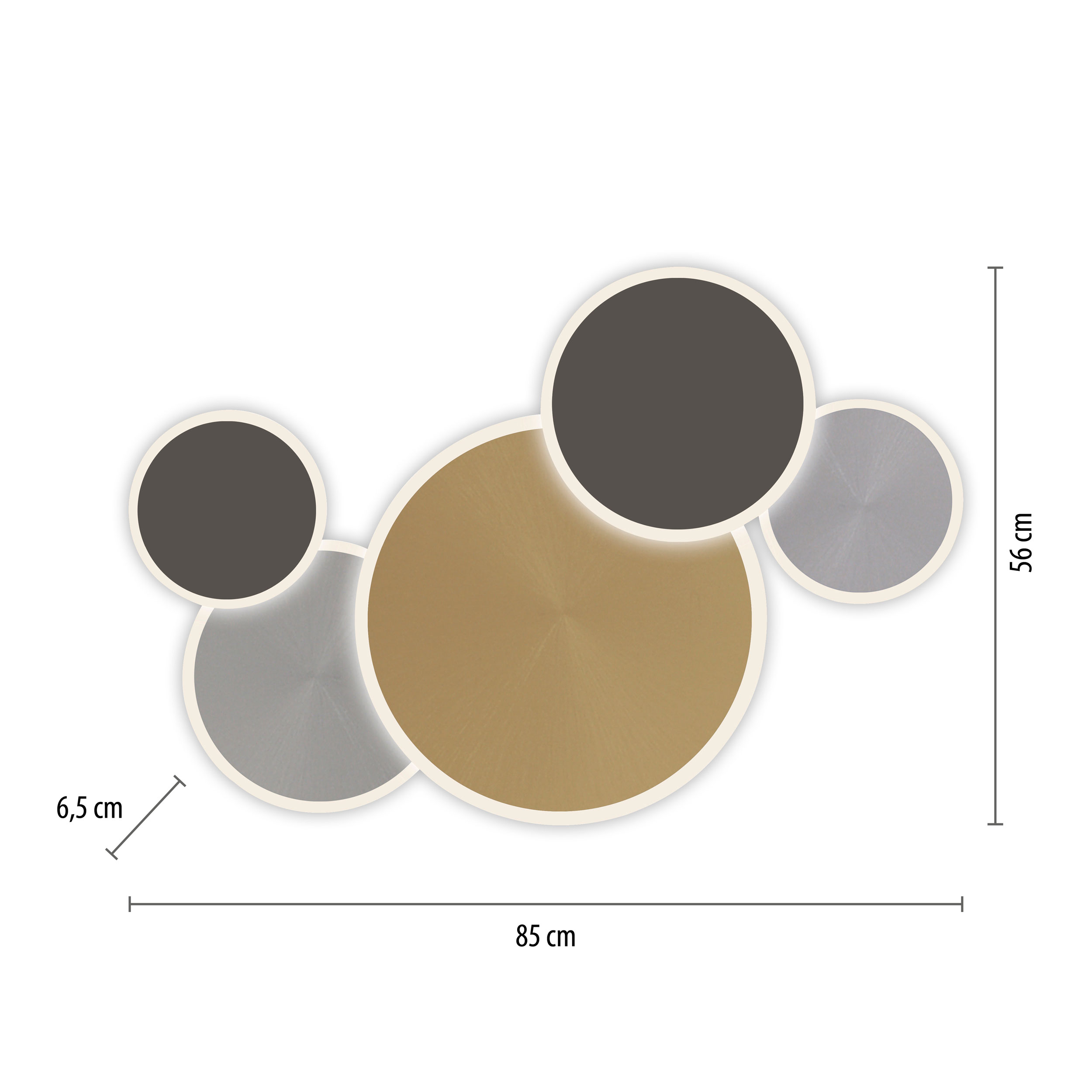 Paul Neuhaus LED-Wand-u. Deckenleuchte 1flg image number 6