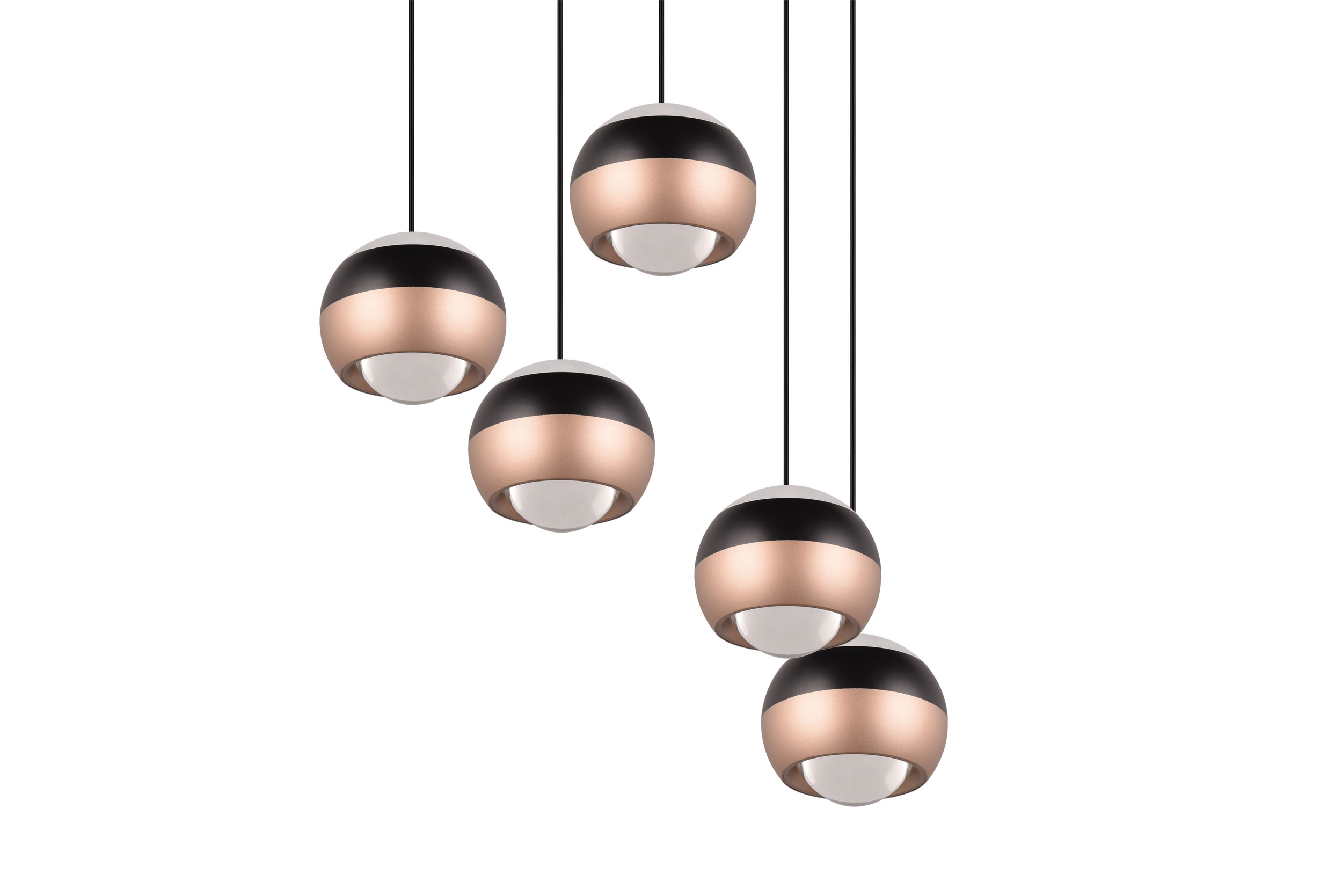 Trio Leuchten LED-Pendelleuchte 5flg image number 2