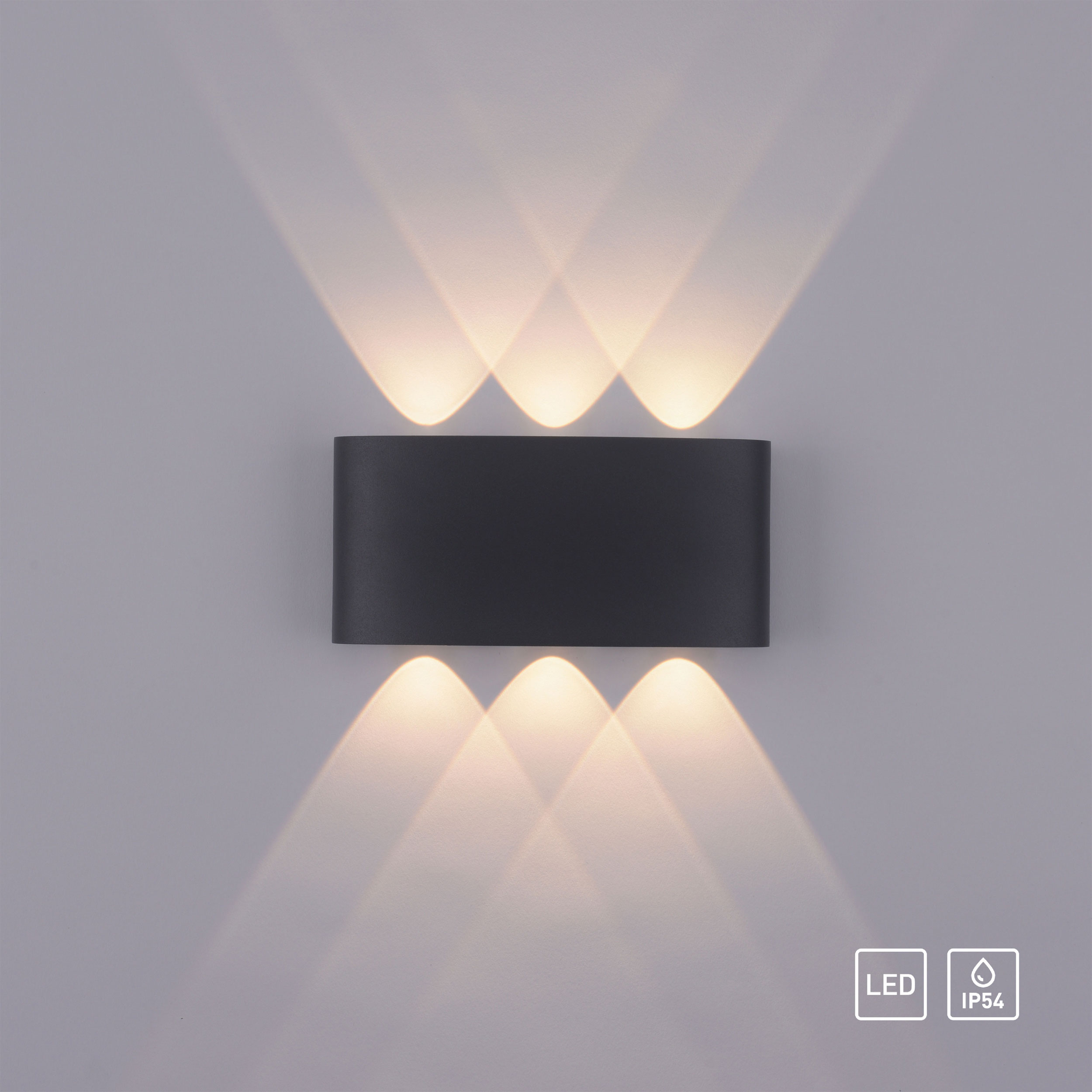 Paul Neuhaus LED-Wandleuchte 6flg image number 2