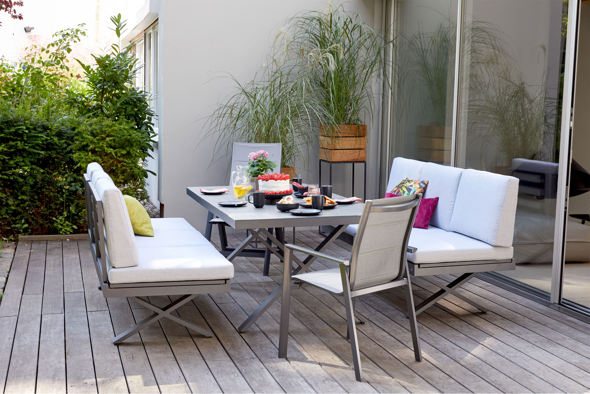 OUTDOOR Gartensofa Klappfunkt. rechts image number 8