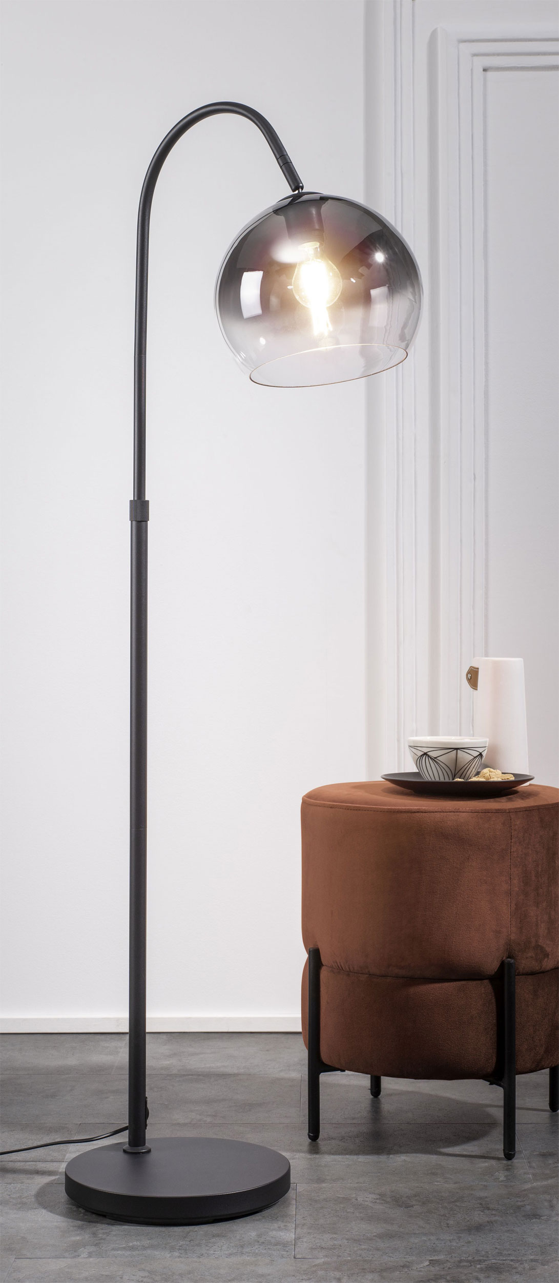 casa NOVA casa Nova Bogenstehleuchte image number 2