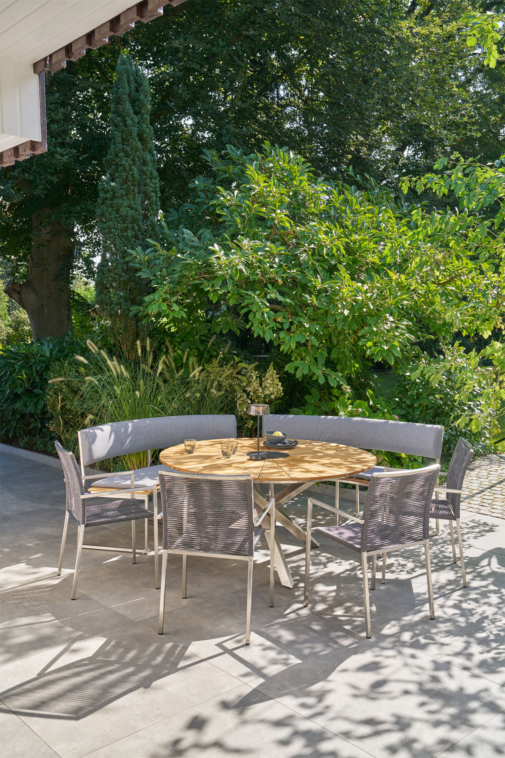 OUTDOOR Stapelstuhl Edelstahl image number 5