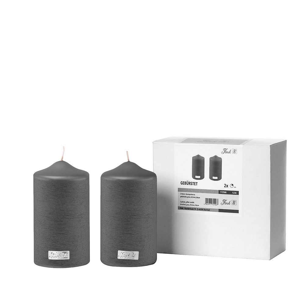Fink Stumpenkerze 15cm image number 1