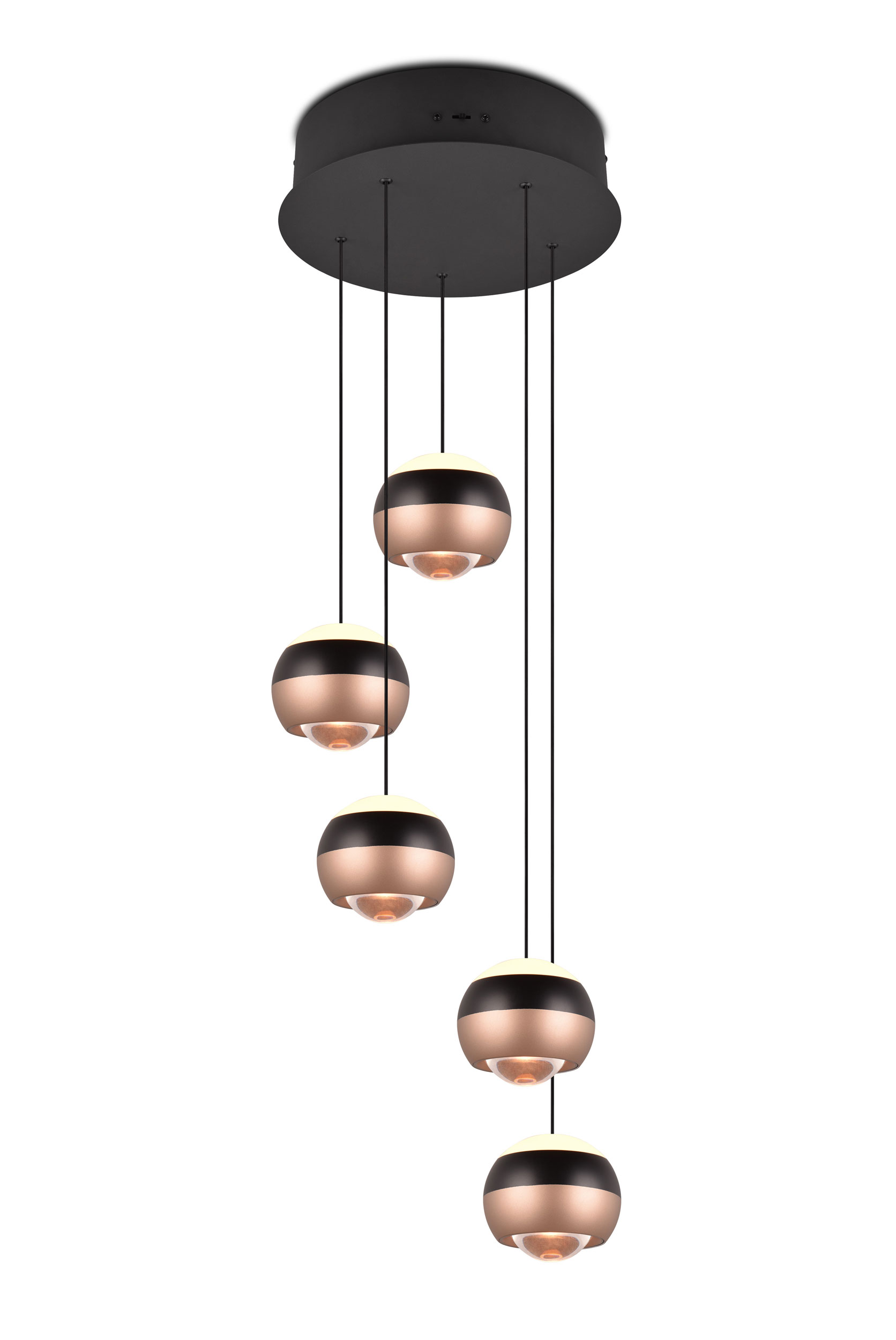 Trio Leuchten LED-Pendelleuchte 5flg image number 1