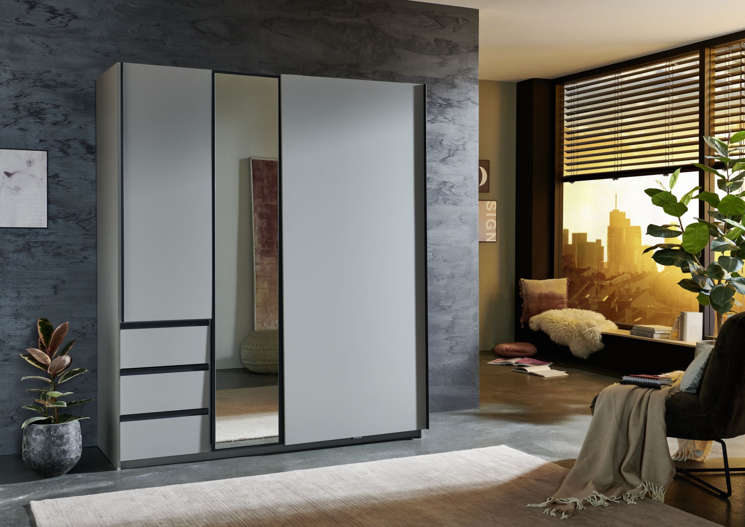 Schwebet&uuml;renschrank 2trg. image number 5