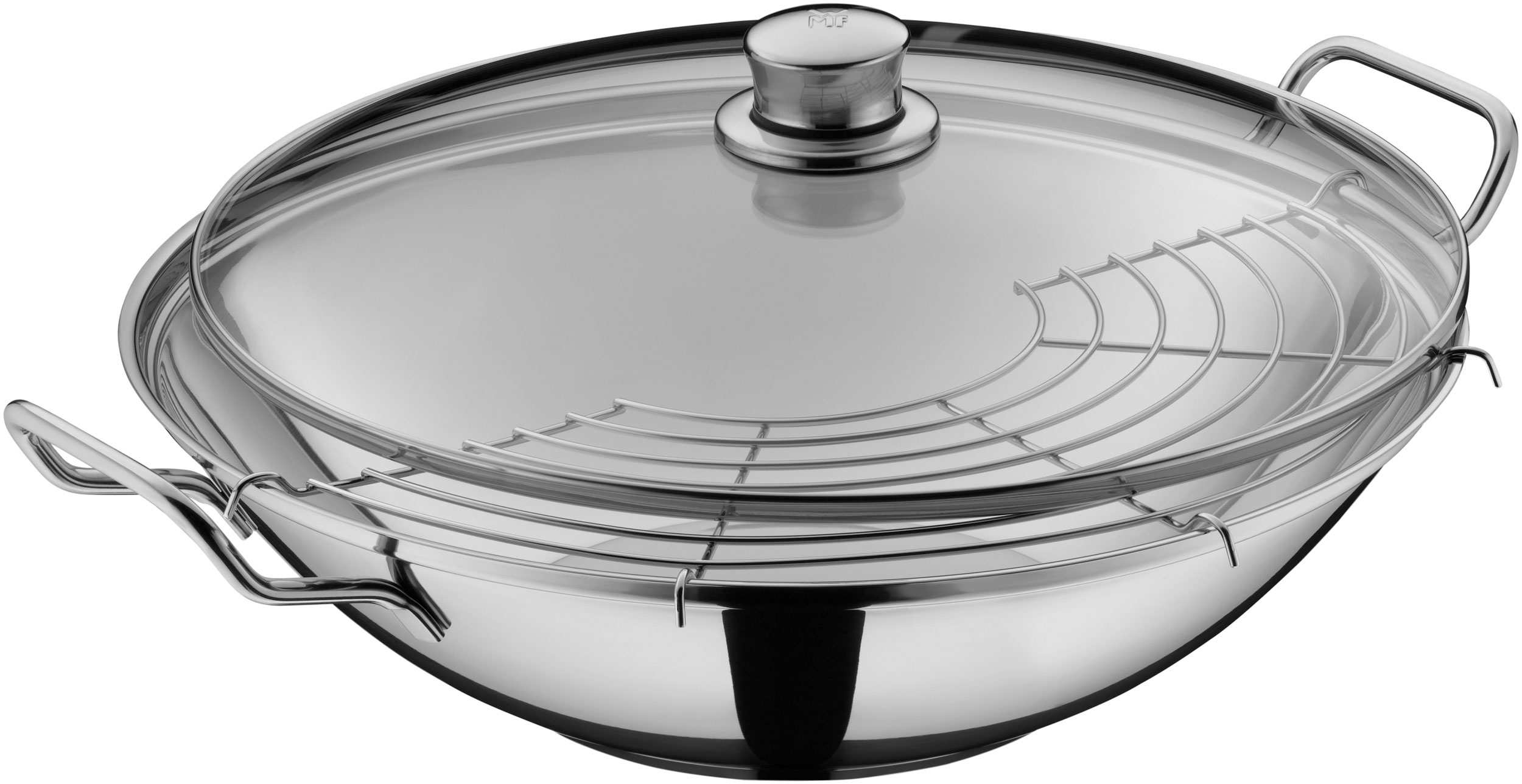 WMF Wok 36cm 3tlg. image number 2