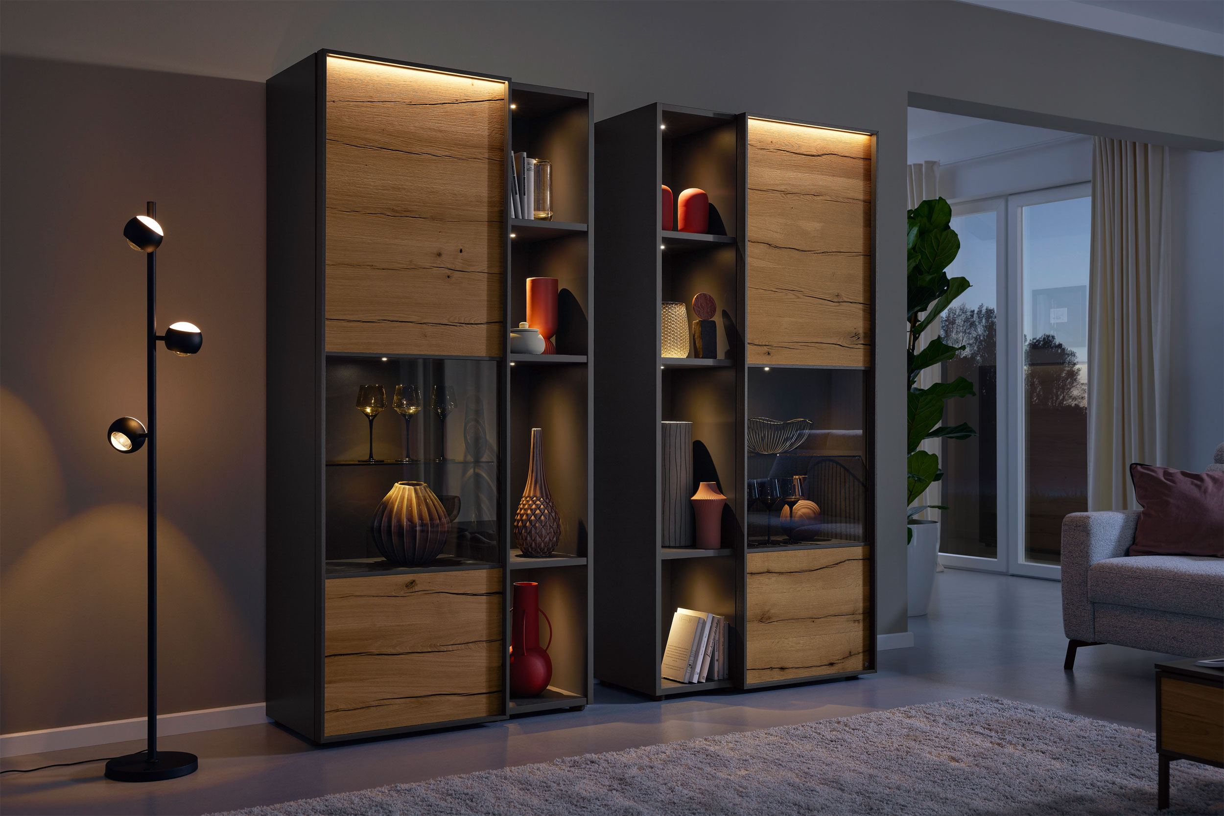 Musterring LED-Stehleuchte 3flg image number 5