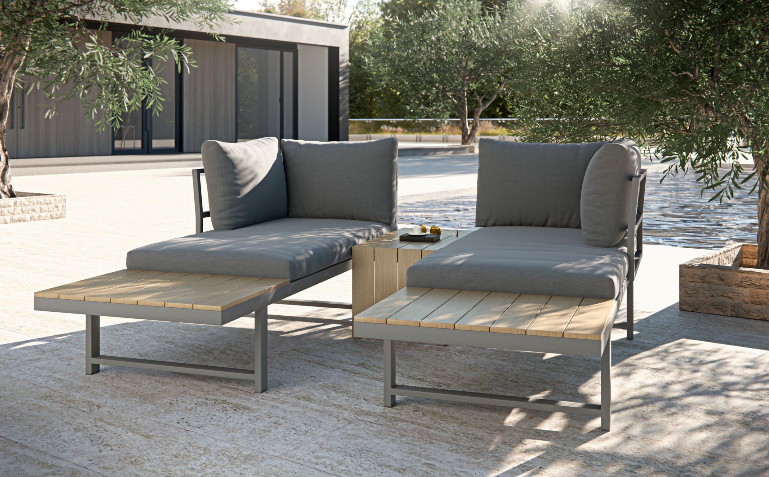 OUTDOOR Gartenlounge Set image number 3