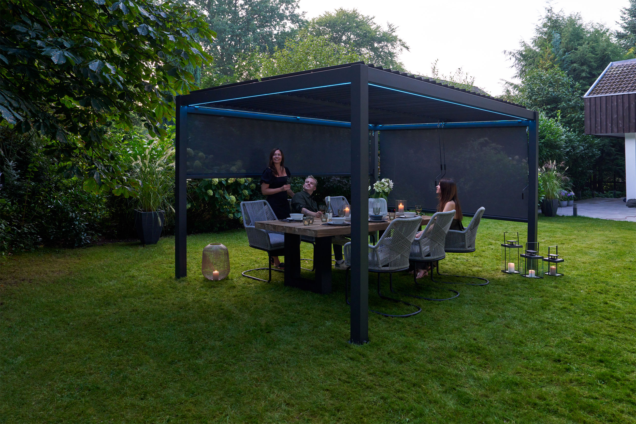 OUTDOOR Seitenrollo f&uuml;r Gartenpergola image number 6