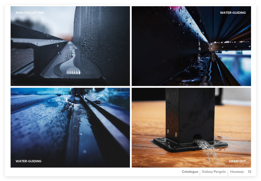 OUTDOOR Gartenpergola 3x4m Anthrazit image number 13